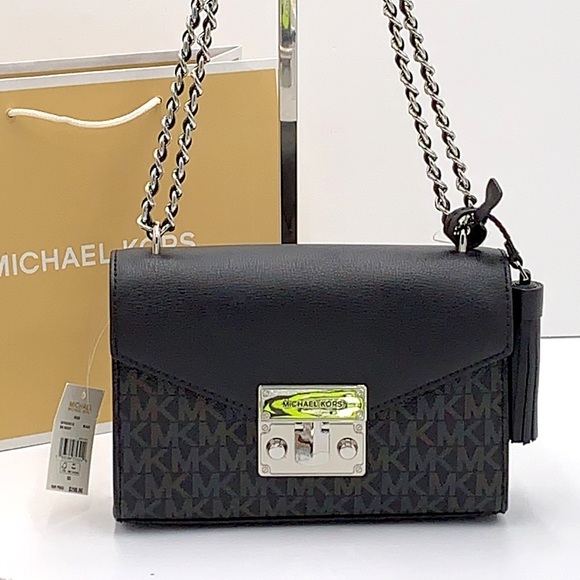MICHAEL KORS ROSE SMALL XBODY BLACK SIGNATURE COLOR - Picture 2 of 16